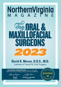 Northen Virginia Magazine Top Oral and Maxillofacial Surgeons 2023 award