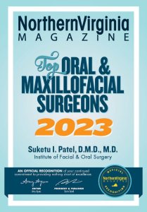 Northen Virginia Magazine Top Oral and Maxillofacial Surgeons 2023 award